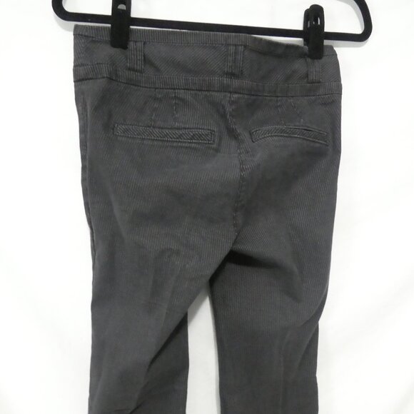DYNAMITE | size 7 | Striped Charcoal Pants | Faux Pockets - Picture 13 of 16